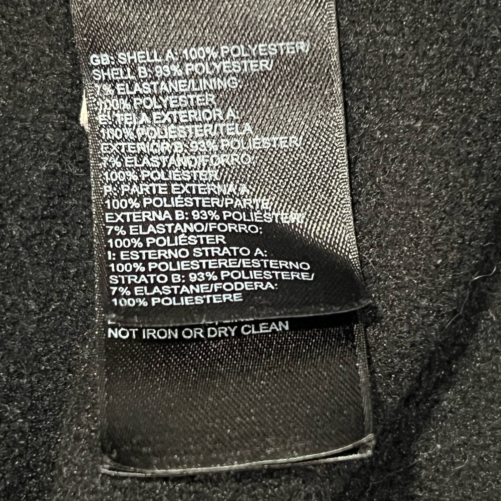 The North Face Men's Black Performance Jacket with Blue Accents - Picture 5 of 8